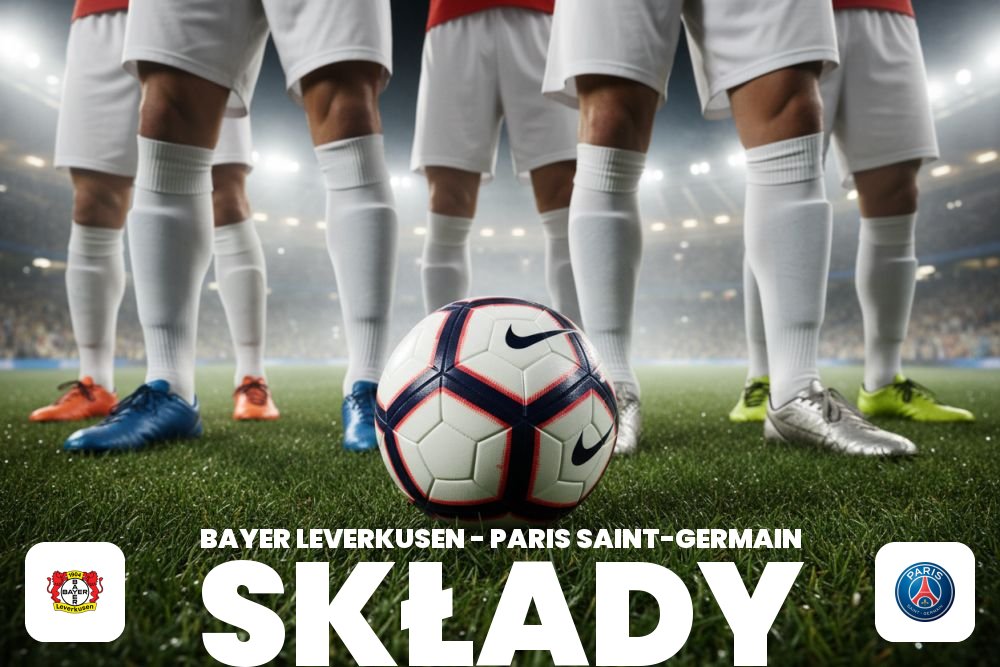 Składy: Bayer Leverkusen – PSG – gwiazdy w wyjściowych jedenastkach