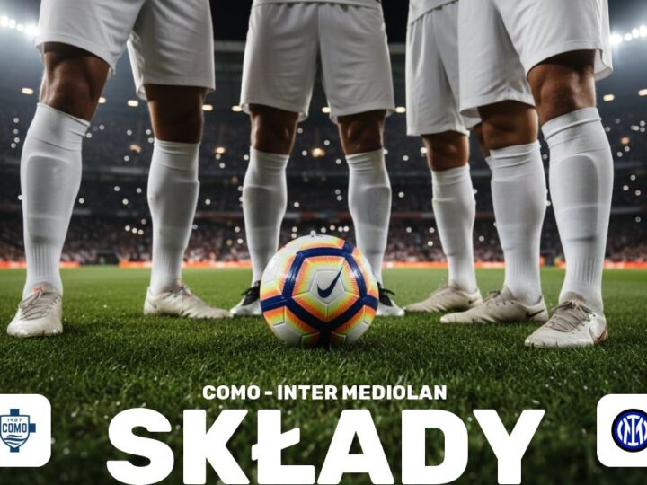 Składy: Como 1907 – Inter Mediolan – wyjściowa jedenastka i zmiennicy