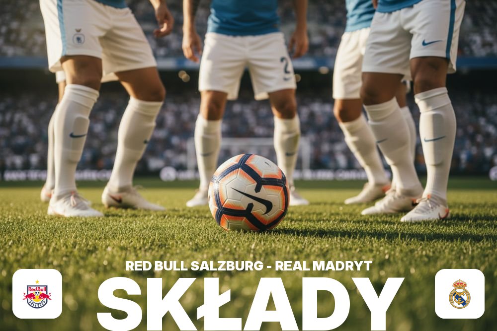 Składy: RB Salzburg – Real Madryt – młode talenty i gwiazdy