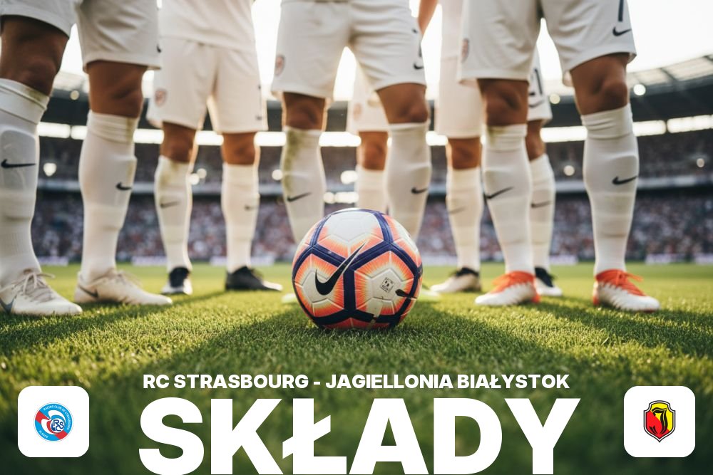 Składy: RC Strasbourg – Jagiellonia Białystok – kto w podstawie, kto na ławce