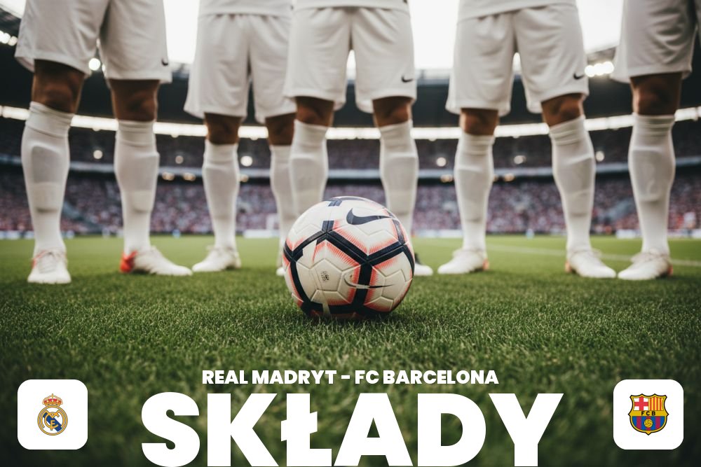Składy: Real Madryt – FC Barcelona – kto wyjdzie w El Clásico?
